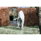 Kép 2/5 - Téli takarófólia cipzárral, 300x160 cm, fehér, 100g/m2