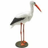 Kép 1/2 - Ubbink  Álló gólya, 80 cm - Élethű műanyag madárfigura