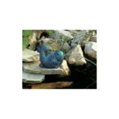 Kép 2/2 - Ubbink Hal kicsi, 12,5 cm bronzszínű vízköpő figura