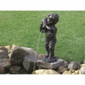 Kép 2/3 - Ubbink Kisfiú  YANNICK  48 cm vízköpő figura