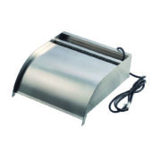Kép 1/2 - Vízeséselem Nevada 30cm-rozsdamentes acél-mélység 33cm LED világítással