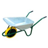 Kép 1/6 - Talicska Limex 100 l horganyzott puttonnyal -  tömör kerekű (flexlite)
