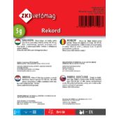 Kép 2/2 - ZKI Sárgarépa Rekord Vetőmag 5g