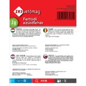 Kép 2/2 - ZKi Hagyma Fertődi Ezüstfehér Vetőmag 2g