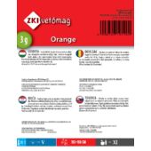 Kép 2/2 - ZKI Sütőtök Orange Vetőmag 3g