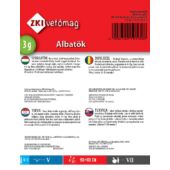 Kép 2/2 - ZKI Tök Albatök Vetőmag 3g