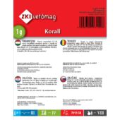 Kép 2/2 - ZKI Paradicsom Korall Vetőmag 1g