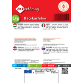 Kép 2/2 - ZKI Bácskai fehér paprika vetőmag 0,4g