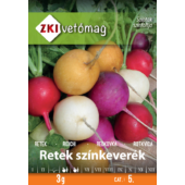 Kép 1/2 - ZKI retek színkeverék vetőmag 3g