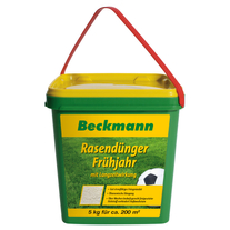 Beckmann tavaszi hosszú hatású gyeptrágya, 5 kg, 30+5+6