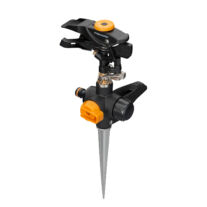Fiskars pulzáló esőztető, beszúrós talp, Be/Ki