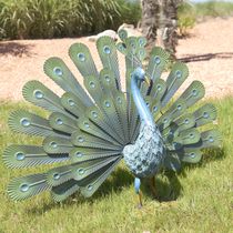 Nortene  Peacock Páva figura fémből