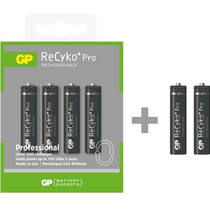 GP ReCyko+ PRO 2000mAh AA akkumulátor 6db-os csomagban