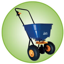 Szórókocsi, kézi szóró