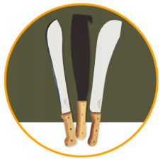 Macséta, machete bozótvágó