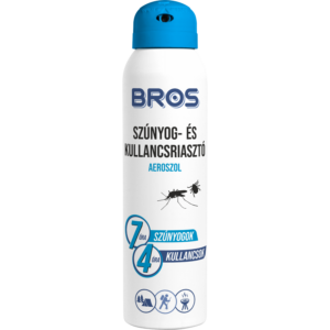 Bros szúnyog-kullancs riasztó aerosol. 90ml /12/ B003