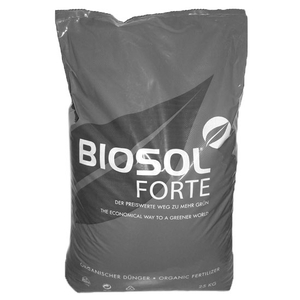 Biosol Forte szerves trágya granulátum gyepre, és bármilyen kultúrához 25 kg