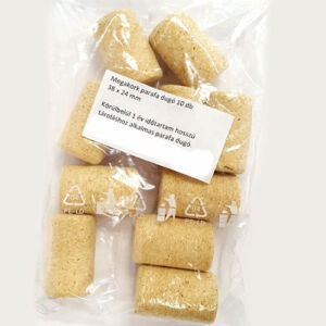 Parafa dugó hengeres megakork - 38x24 , 10 db/csomag