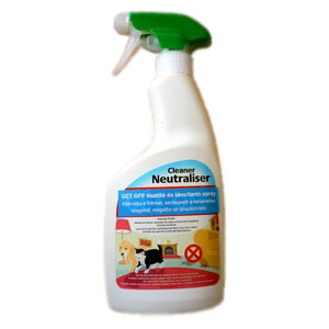 V Get Off kutya-macska riasztó tisztító- és távoltartó spray /kék/ 0,5 l