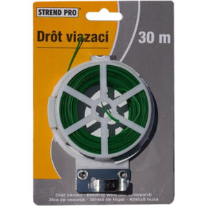 Kötöző fém műanyag bevonatos önvágó 30 m