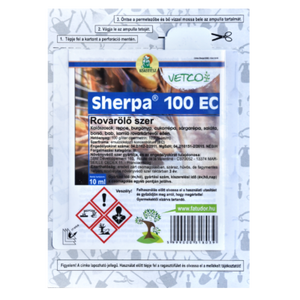 Sherpa 100 EC rovarölő permetezőszer 10 ml ampulla