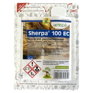 Sherpa 100 EC rovarölő permetezőszer 10 ml ampulla