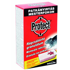 Protect granulátum, rágcsáló, egér és patkányméreg, 2 x 75 g