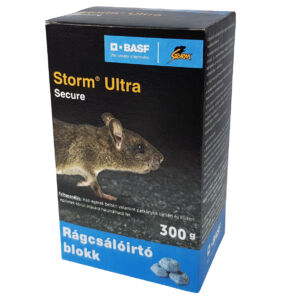 Storm Ultra (BASF) rágcsáló irtó paraffinos blokk 300g