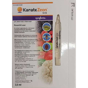 Karate Zeon 5 CS rovarölő permetezőszer 2,5 ml ampulla