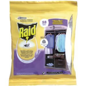 Raid molyirtó tabletta levendula 18 db-os