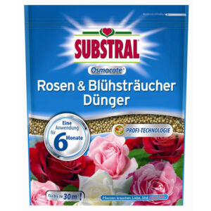 Substral Osmocote hosszú hatástartamú rózsatrágya 750g Substral Osmocote hosszú hatástartamú rózsatrágya 750g