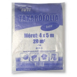 Takaró fólia extra (járható) 4x5m