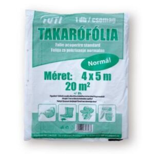 Takaró Fólia vékony 4x5m