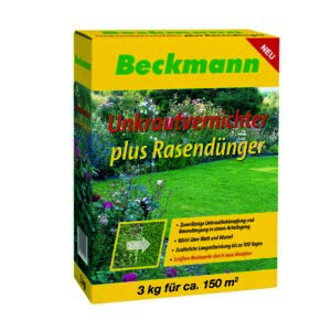 Beckmann gyomirtó gyeptrágya, 3 kg, 150m2