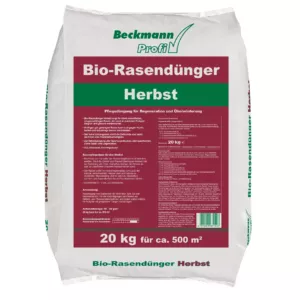 Beckmann őszi/téli felkészítő szerves biogyeptrágya 6+2+12 + 50 % szerves anyag tartalom, 20kg 