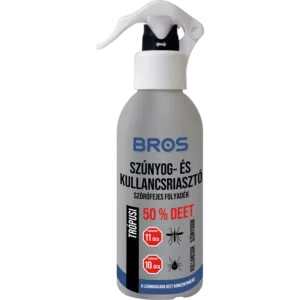 Bros Szúnyog és Kullancsriasztó trópusi, szórófejes 130ml (50% DEET) 