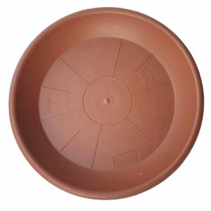 Top virágcserép alátét kör, terracotta 14 cm