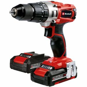 Einhell TE-CD 18/2 Li-i +64 akkus ütvefúró-csavarozó szett, 18V, 2x2.0Ah akkuval és töltővel (Power X-Change)
