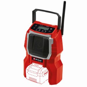 Einhell TC-RA 18 Li BT-Solo vezeték nélküli rádió 18V (akku és töltő nélkül), Power X-Change