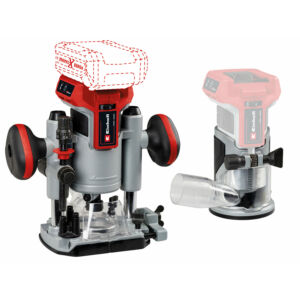 Einhell TP-RO 18 Set Li BL – Solo akkumulátoros felső- és élmaró (Power X-Change)