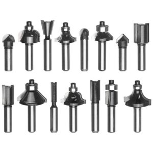 Einhell Marófejek felsőmaró gépekhez 8 mm, 15 db