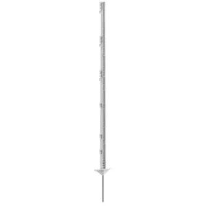 Villanypásztor Tartóoszlop Műanyag K-125 Cm, Dupla taposóval, 5db