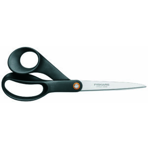 Fiskars általános olló, 21 cm, fekete