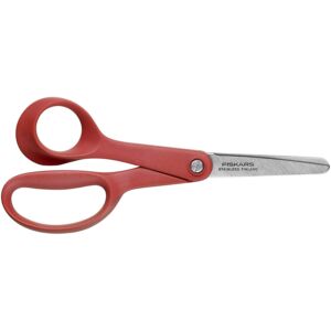 Fiskars piros gyermekolló, balkezes, 13 cm