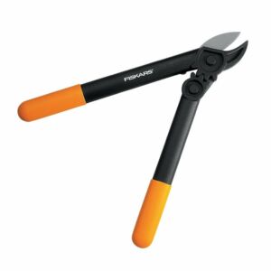 Fiskars PowerGear™ műanyag fogaskerekes ágvágó, rávágó (S) méret L31