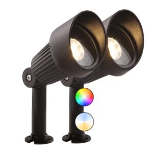 Garden Lights Focus Plus 2db-os (SMART), spotlámpa, aluminium