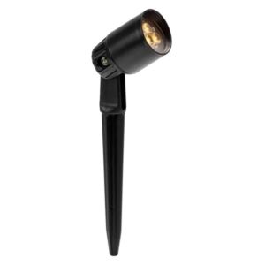 Garden Lights Neso spotlámpa, fekete, led 2W, meleg fehér