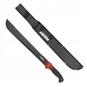 Hecht machete 64 cm fűrésszel, tokkal