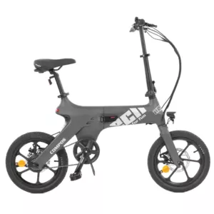 Hecht Compos Mini elektromos kerékpár, összecsukható, szürke ~ 62 km hatótáv
