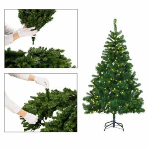 Nordmann műfenyő 120 cm, 230 ág, ajándék fenyő illatosítóval